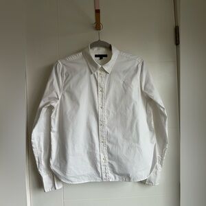 Banana Republic Boxy Cropped Button-up Shirt😍😍😍